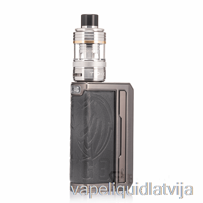 Voopoo Drag 3 177w Starta Komplekts [tpp-x] Eagle Grey Vape šķidrums